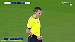 خلاصه بازی والنسیا 3_4 آتالانت...