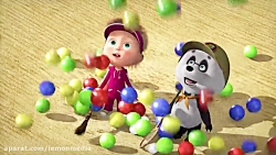 کارتون ماشا و خرس  گلف