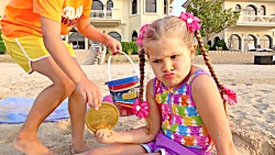 بازي هاي هيجاني ديانا و پدرش د...