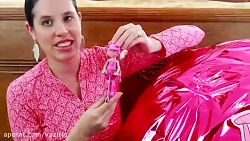 باز کردن تخم مرغ شانسی غول پیک...