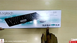 نگاه نزدیک به کیبورد و موس Log...