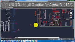 ترسیم فنی معماری داخلی ترم یک شماره (2) استاد بهاءلو