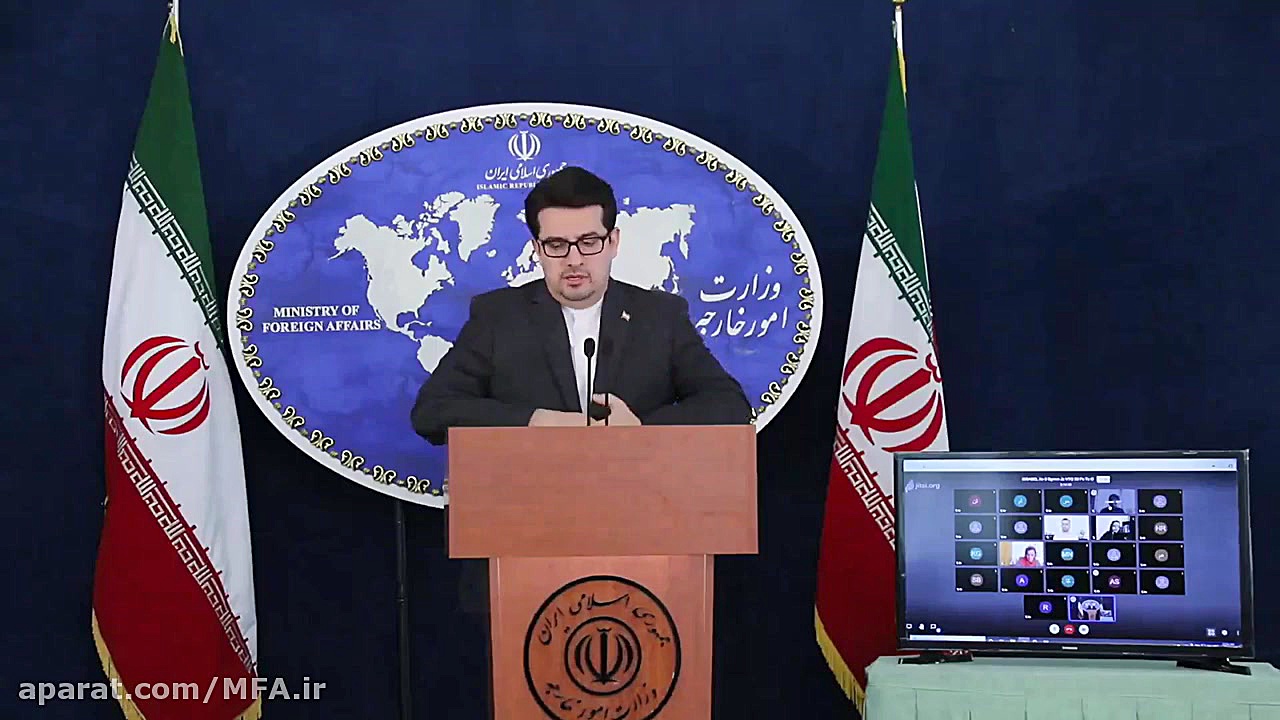 ویدئو کنفرانس سخنگوی وزارت امور خارجه با خبرنگاران (۵) 1398/12/21 تست لوسمی باقی‌مانده