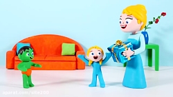 کارتون السا و آنا : یادگیری اش...