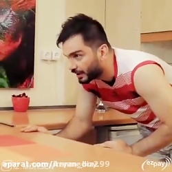 شوخی محسن ایزی با خودش و علی ض...