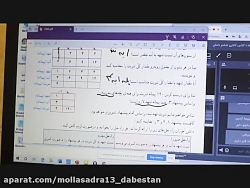 تدریس آنلاین ریاضی ششم دانش تو...