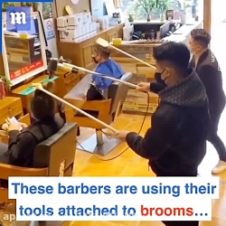 آرایشگاه ها بعد از انتشار کرون...