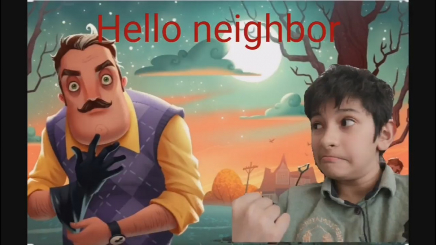 این داره چی قایم می کنه hello neighbor #1