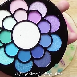 قاطی کردن میکاپ با اسلایم★