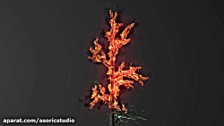 شبیه سازی آتش در سینما فوردی