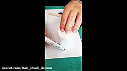 راه شادی درون کاردستی گربه فاط...