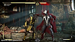 8 دقیقه از گیم پلی شخصیت Spawn...