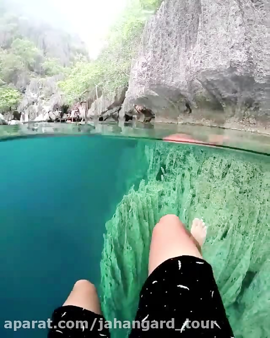 دنیای جالب ما  شفاف ترین دریاچ...