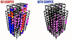 تاثیر میراگر ویسکوز در بهبود ر...
