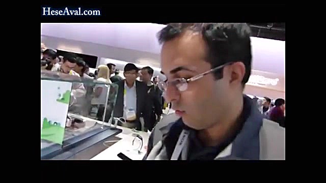 تست گوشی ال جی . CES ۲۰۱۵ اختصاصی 29 مریم سعادت