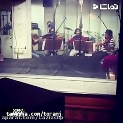 قسمتی از ضبط موسیقی فیلم " ماج...