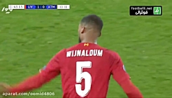 خلاصه بازی لیورپول 2-3 اتلتیکو...