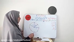 آموزش محیط دایره ریاضی پنجم دبستان