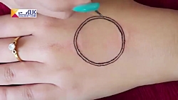 طراحی با حنا؛ طرح 22204