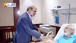 عیادت رئیس صدا و سیما از جمشید...
