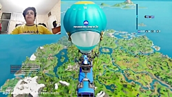 لتس پلی فورتنایت با اسکین تنتی...