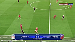 خلاصه بازی لیورپول و اتلتیکو م...