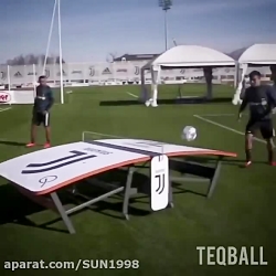 تمرینات جالب تیم فوتبال یوونتو...