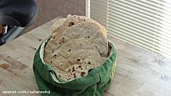 طرز تهیه نان لواش خانگی نون لو...