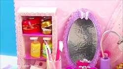 اموزش ساخت اتاق خواب باربی با...