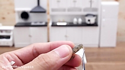 آشپزی مینیاتوری: تهیه میگوی سر...