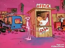 کارتون قدیمی پلنگ صورتی