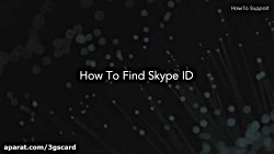پیدا کردن اسکایپ ID
