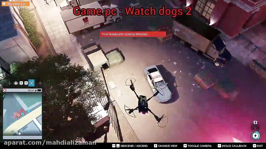 گیم پلی بازی Watch dogs 2 اجرا...