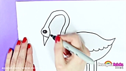 آموزش نقاشی کودکان – کیک تولد