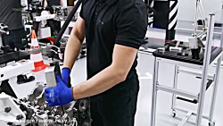 خط تولید موتور بنز