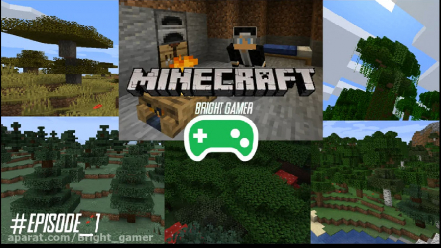 20w10a minecraft با Bright Gamer #قسمت - اول همه چیز شروع شد