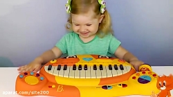 بازی دیانا و روما... ساز زدن پ...