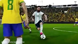 تکنیک مسی در pes20