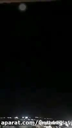 لحظه فرود موشک درون پایگاه عین...