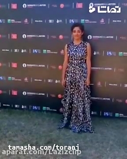 تیپ گلشیفته فراهانی در جشنواره...