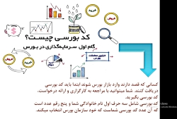 آشنایی با بورس و دریافت کد بور...