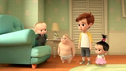 کارتون بچه رئیس مسابقه کشف است...