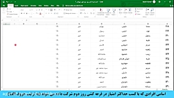 قرعه کشی آنلاین روز دوم مسابقه...