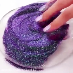 بازی با اسلایم گلکسی خوشگل