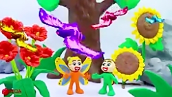 کارتون خمیر بازی کودکانه و نجا...