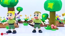 کارتون خمیر بازی کودکانه و نجا...