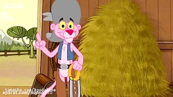 کارتون پلنگ صورتی