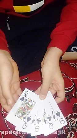 اموزش شعبده بازی با ۴ کارت  عا...