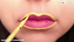 آموزش آرایش لب عروس شماره 1049...