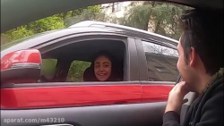 دوربین مخفی راننده اسنپ : شوخی...